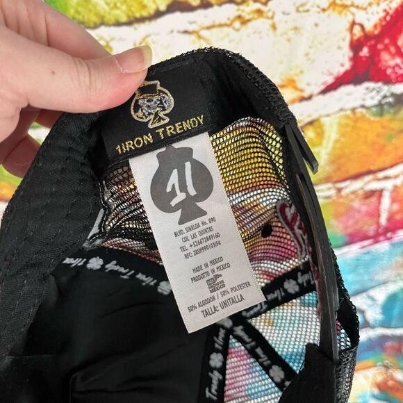 1 Iron Trendy Clover Logo "Lucky" 2022  Baseball Style Hat Cap One Size Snapback - Picture 7 of 8